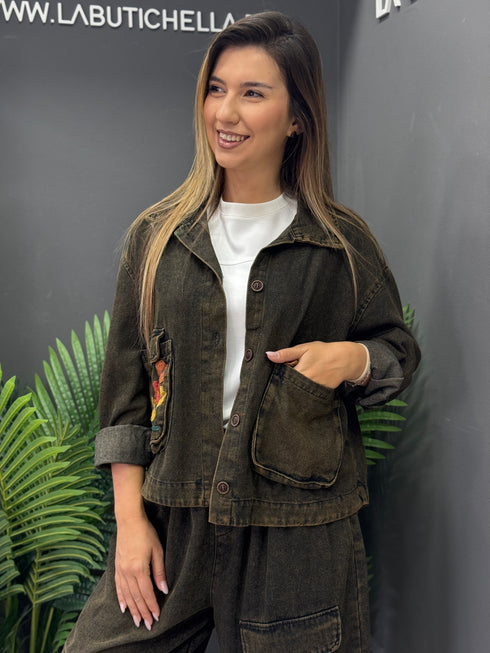 JACHETA VINTAGE FLOWER