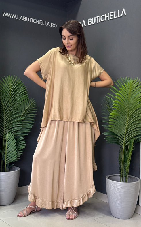PANTALONI SETA