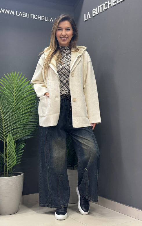 JACHETA CREAM PRESTIGE CASHMERE