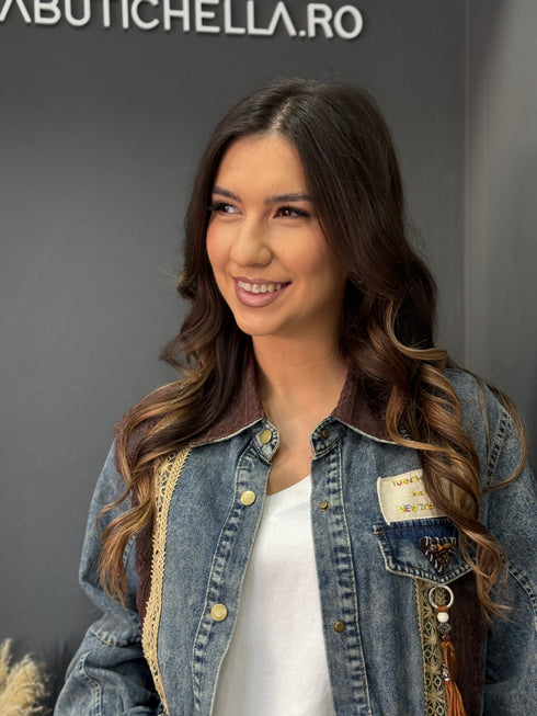 JACHETA LACE DENIM