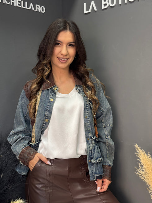 JACHETA LACE DENIM