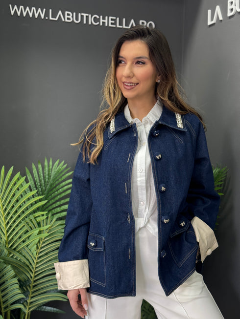 JACHETA MIDNIGHT PEARL DENIM