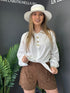 PANTALONI CAPRI CAMEL