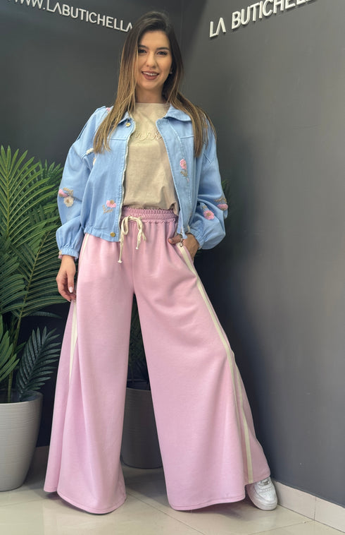 PANTALONI SIDE STRIPE