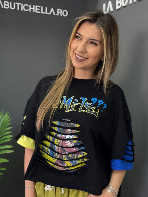 TRICOU BRIGHT TASSEL TEE