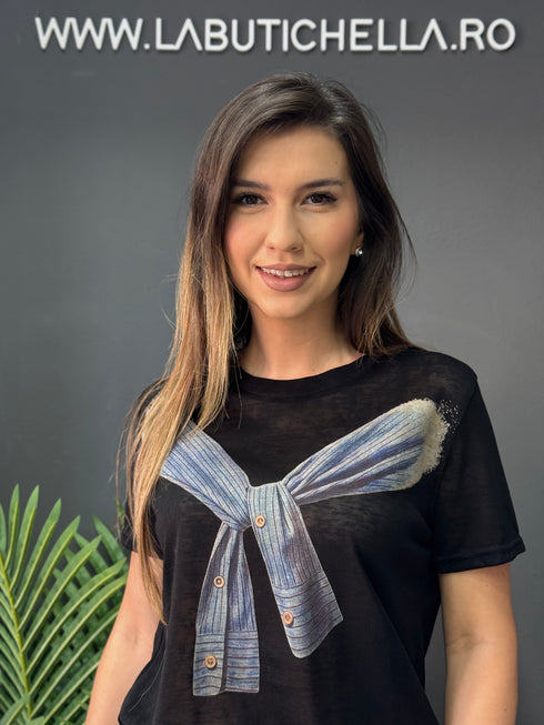 TRICOU BOW TEE