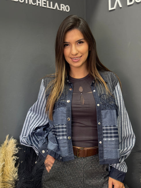 JACHETA REVERSIBLE DENIM
