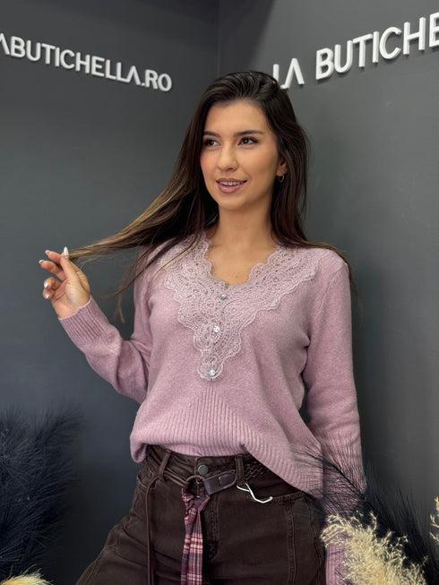 PULOVER LACE