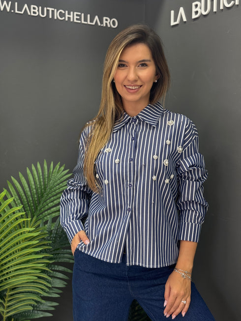 CAMASA NAUTICAL BLUE & WHITE