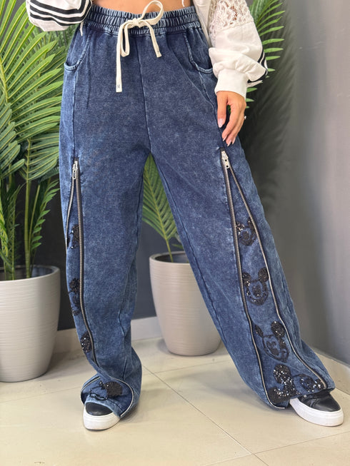 PANTALONI STARRY MICKEY DENIM