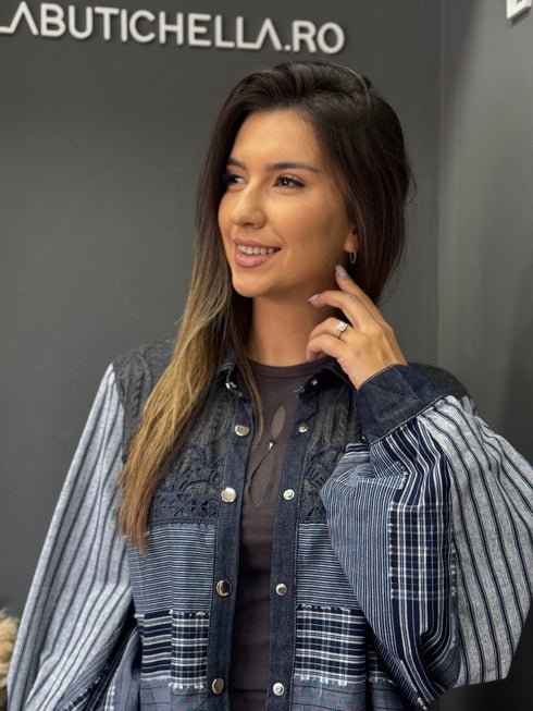 JACHETA REVERSIBLE DENIM