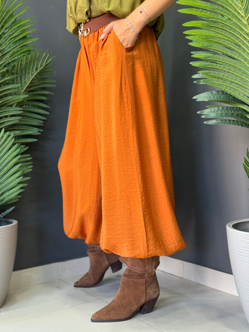 PANTALONI ORANGE FLOW