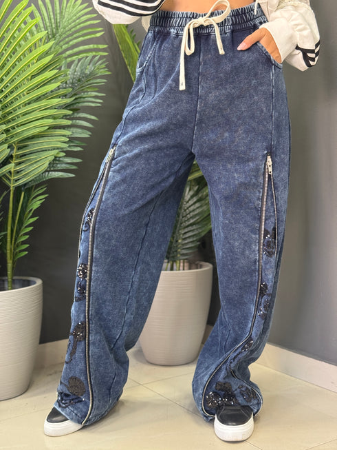 PANTALONI STARRY MICKEY DENIM