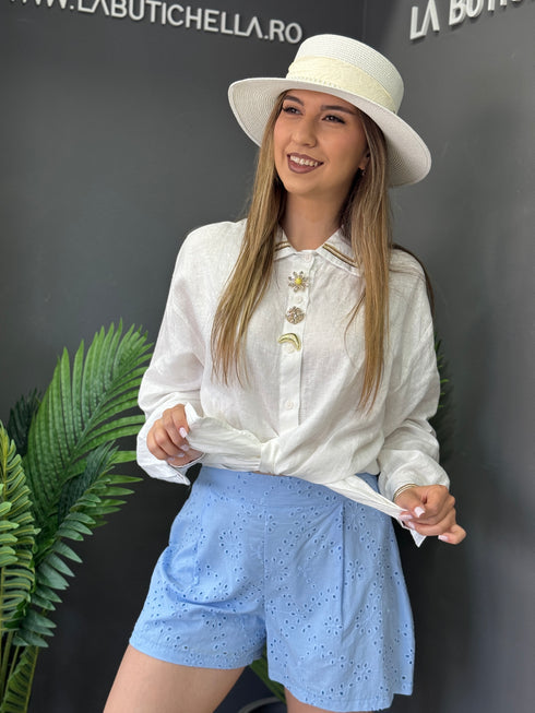 PANTALONI CAPRI BLUE