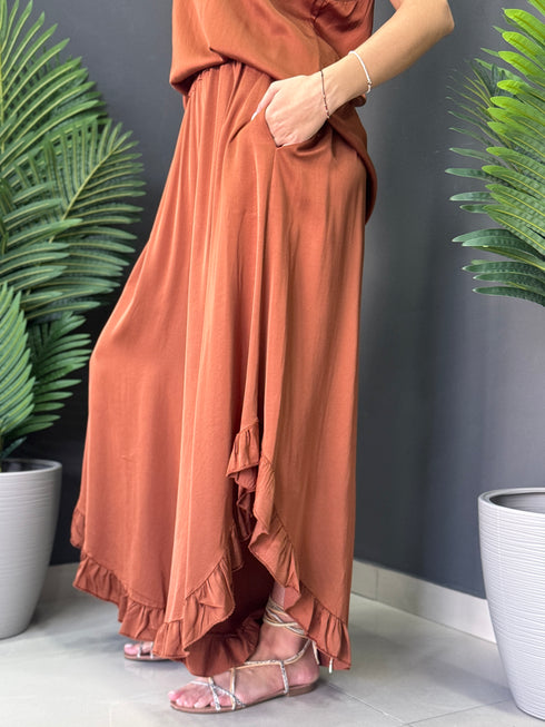 PANTALONI SETA