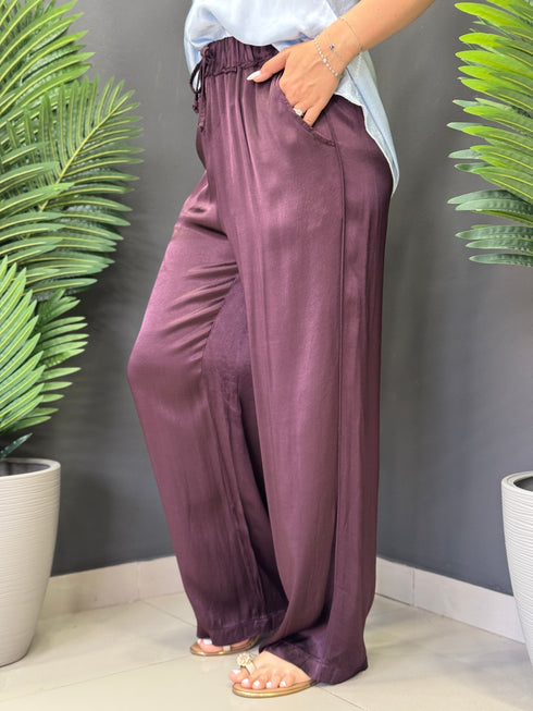 PANTALONI SETA