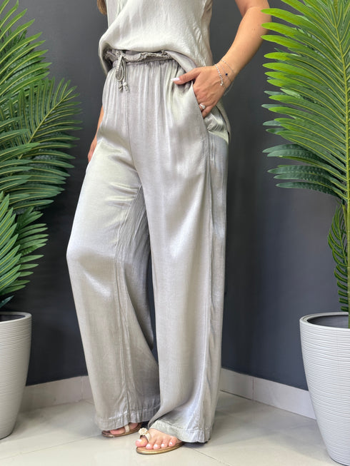 PANTALONI SETA