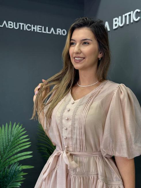 ROCHIE CREAM ORGANZA