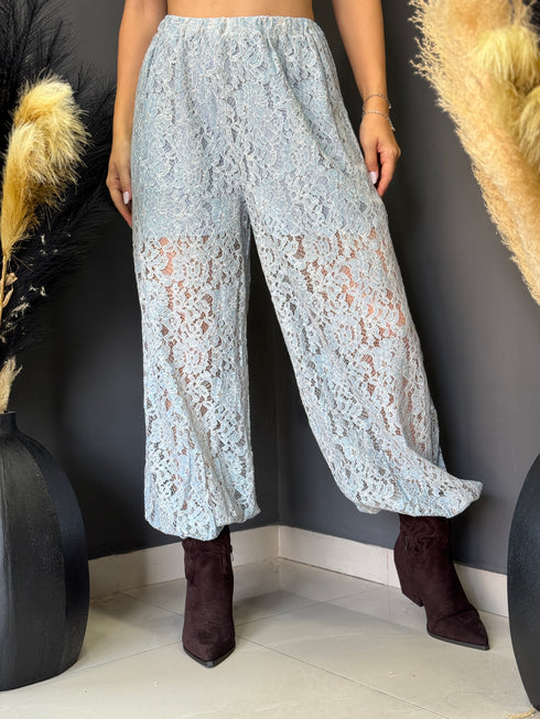 PANTALONI LACE BLOOM