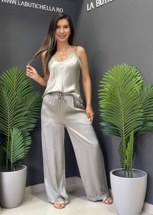 PANTALONI SETA