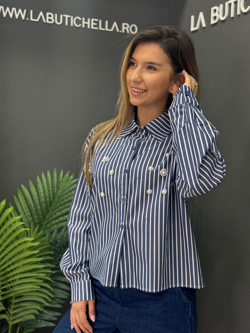 CAMASA NAUTICAL BLUE & WHITE