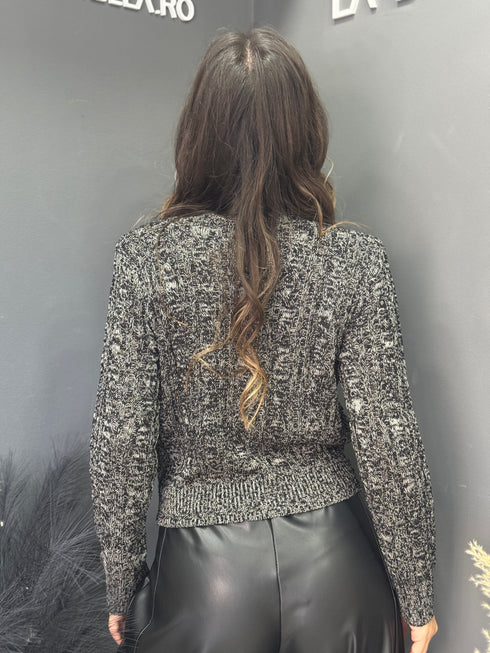 PULOVER GRIGIO CHIC