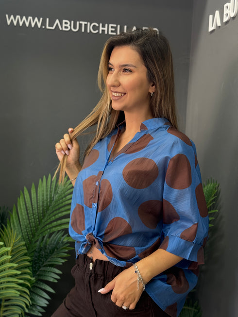 CAMASA BLUE DOTS