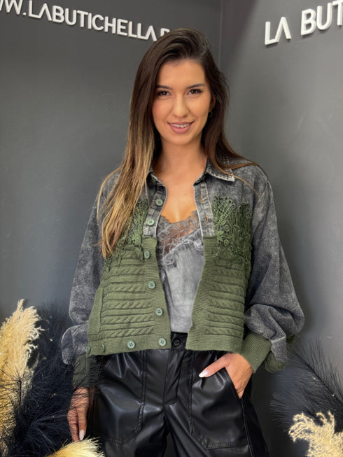 JACHETA REVERSIBLE DENIM