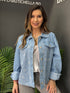 JACHETA FLORA DENIM