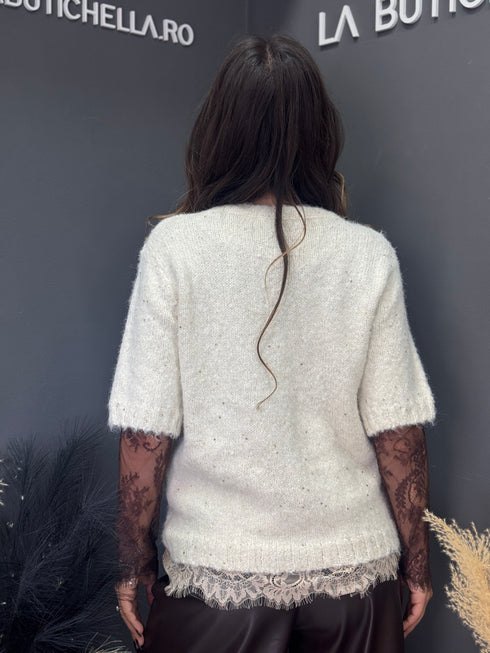 PULOVER IVORY