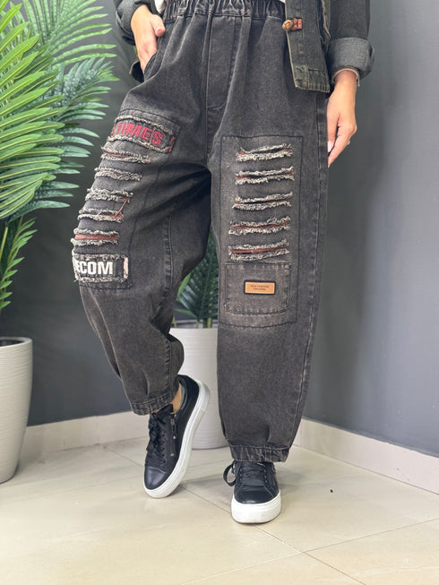 JEANS VINTAGE FRINGE