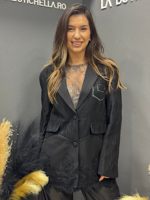 SACOU NOIR ELEGANCE