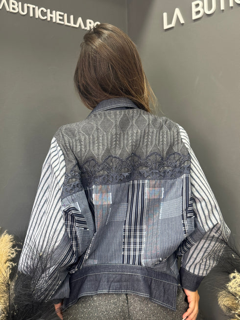 JACHETA REVERSIBLE DENIM