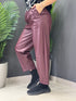 PANTALONI COZY LEATHER