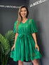 ROCHIE GREEN ORGANZA