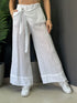 PANTALONI LINO NODO