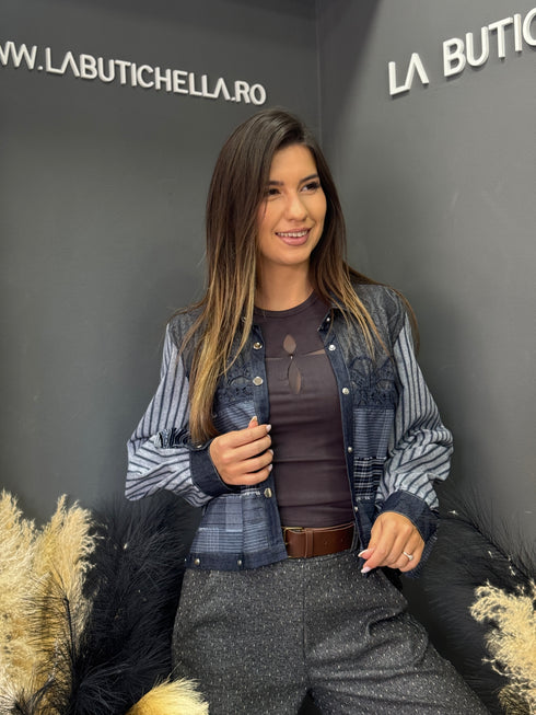 JACHETA REVERSIBLE DENIM