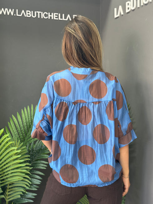 CAMASA BLUE DOTS