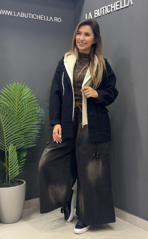 JACHETA NOIR PRESTIGE CASHMERE