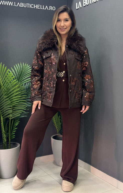 JACHETĂ BROWN SHINE