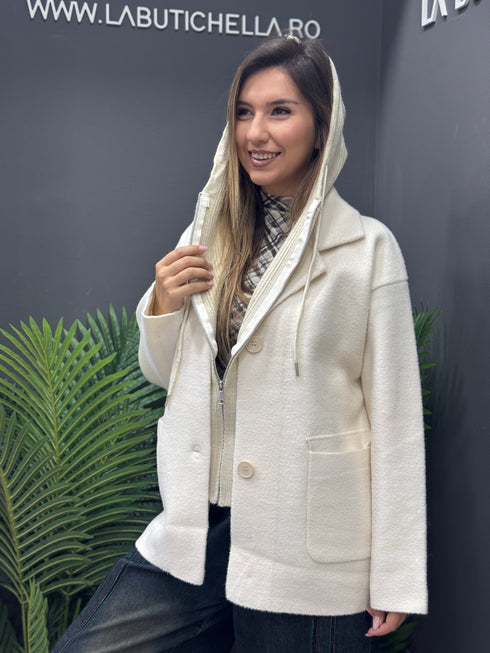 JACHETA CREAM PRESTIGE CASHMERE