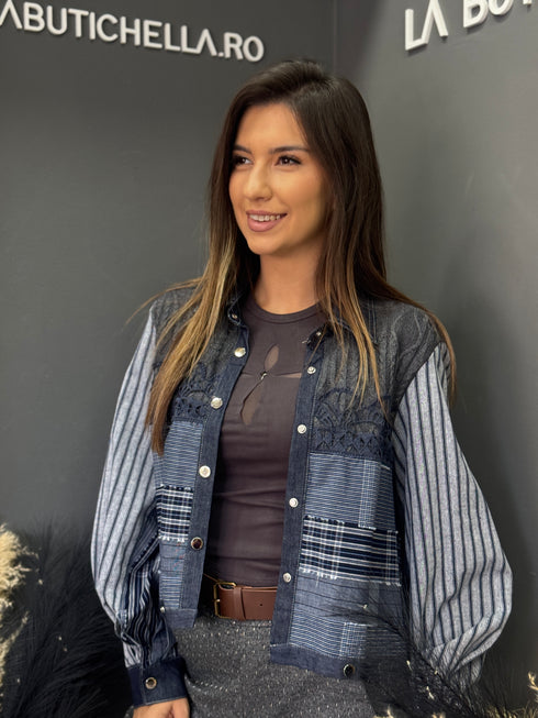 JACHETA REVERSIBLE DENIM