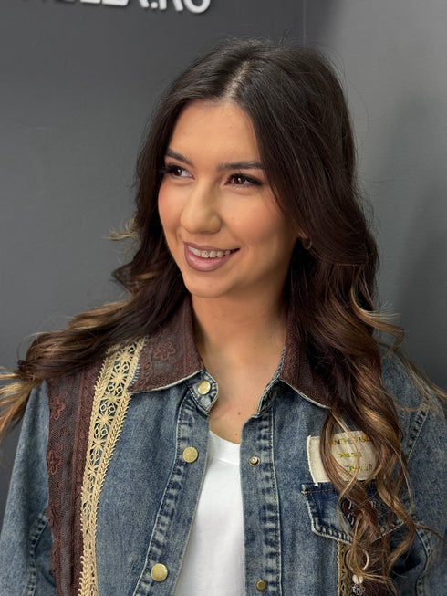 JACHETA LACE DENIM