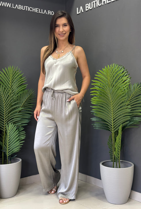 PANTALONI SETA