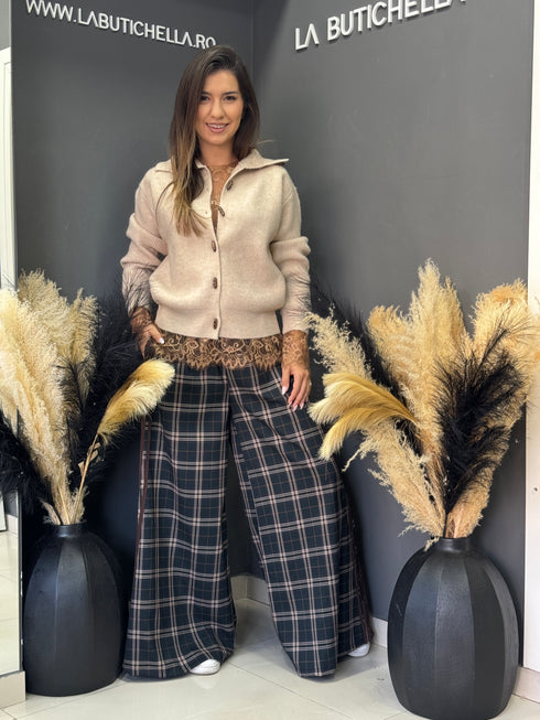 PANTALONI PINK AVENUE