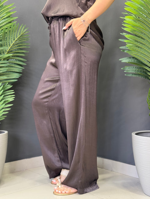 PANTALONI SETA