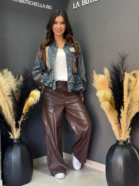 JACHETA LACE DENIM