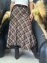 FUSTA MOCHA FRINGE