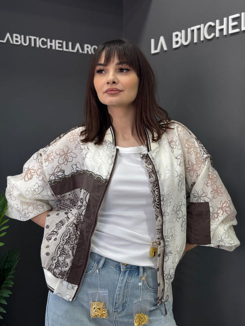 JACHETA ORGANZA BOMBER