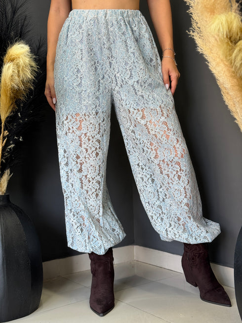 PANTALONI LACE BLOOM